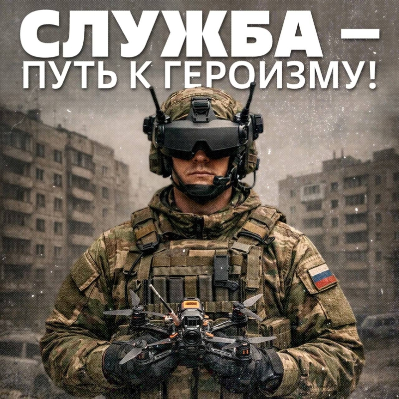 Жители Тахтамукайского района Адыгеи могут поступить на службу по контракту в войска беспилотных систем